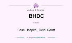 Base Hospital Delhi Cantt2018