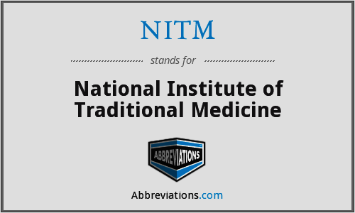 National Institute of Traditional Medicine (NITM) 2017 for 8 Project Technician and Various Posts