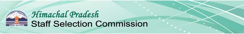 Himachal Pradesh Staff Selection Commission (HPSSC) 2017 for 2965 Junior Technician, Radiographer and Various Posts