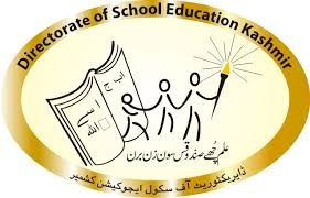 Directorate of School Education Kashmir2018