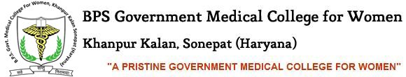 BPS Government Medical College (BPSGMC) December 2017 Job  for 31 Junior Resident 