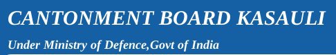 Cantonment Board Kasauli Mazdoor 2018 Exam