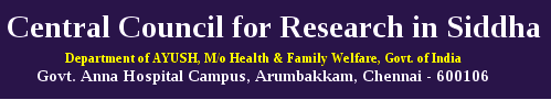 Central Council for Research in Siddha Research Officer (Pharmacognosy) 2018 Exam