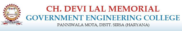 Ch. Devi Lal Memorial Govt. Engg. College2018