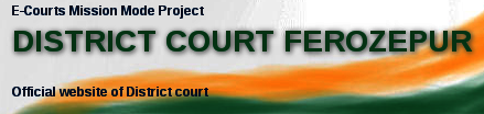 District Court Ferozepur2018