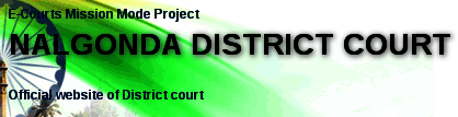 District Court Nalgonda 2018 Exam
