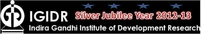 Indira Gandhi Institute of Development Research (IGIDR) October 2016 Job  for Junior Civil Engineer