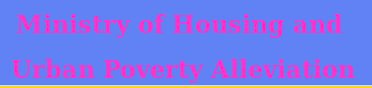 Ministry of Housing & Urban Poverty Alleviation2018