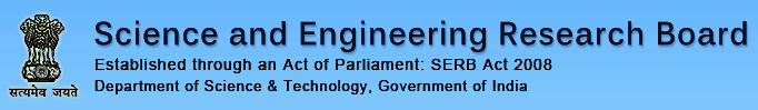 Science and Engineering Research Board (SERB) February 2017 Job  for Scientist 