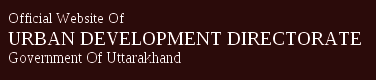Urban Development Directorate Uttarakhand2018