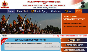 Railway Protection Force (RPF) Woman Constable Exam Pattern & Syllabus