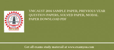 YMCAUST 2018 Sample Paper, Previous Year Question Papers, Solved Paper, Modal Paper Download PDF