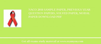 NACO 2018 Sample Paper, Previous Year Question Papers, Solved Paper, Modal Paper Download PDF